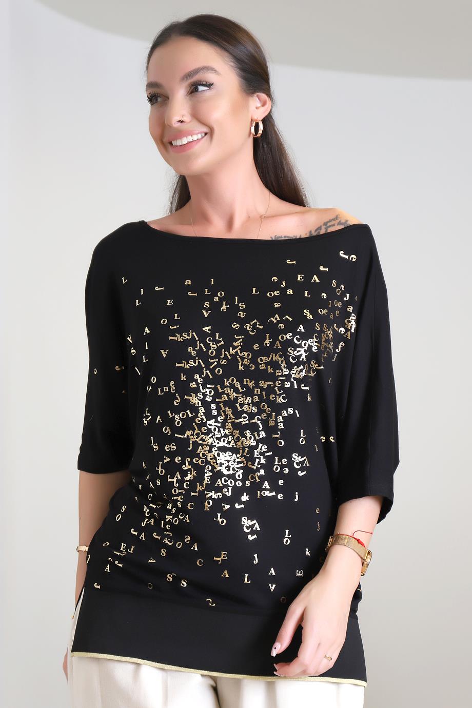 00080-2Y3 TU TİME KB BLUZSİYAH