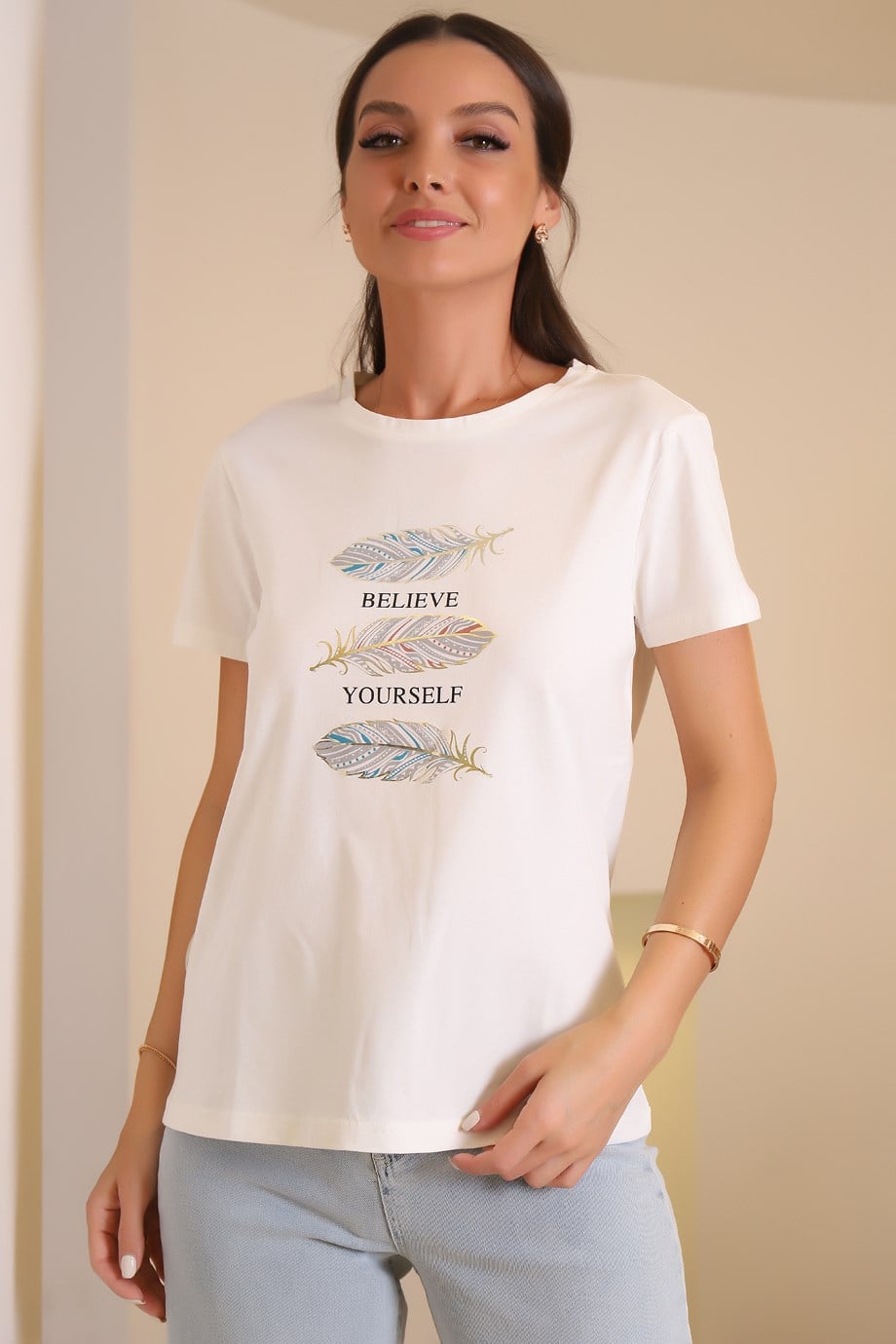 0052-2Y2 F.FRIENDS T-SHIRTEKRU