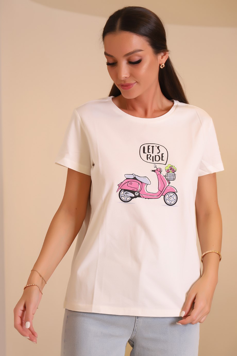 0103-2Y2 F.FRIENDS T-SHIRTEKRU