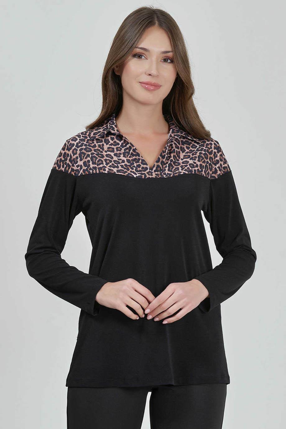 10244-2K3 T.SARAÇOĞLU BLUZSİYAH