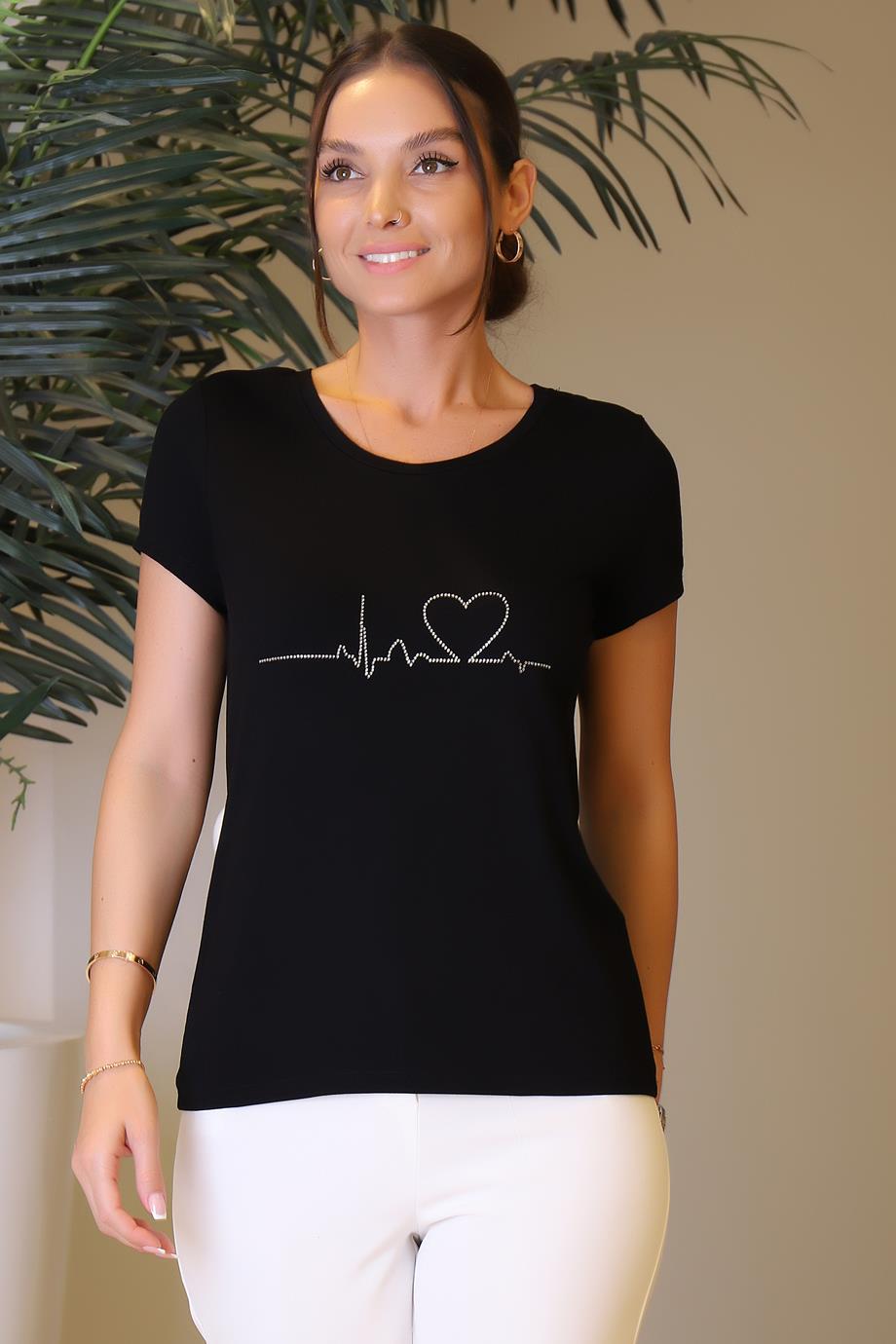 10950-2Y3 TWOMAİL BLUZSİYAH