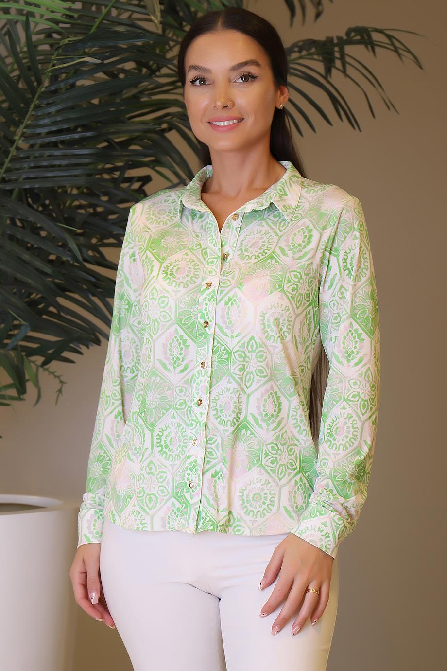 11166-2Y3 TWOMAİL GÖMLEKYEŞİL