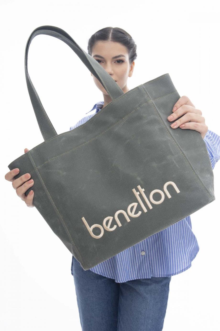 1163-2K4 BENETTON ÇANTAHAKİ