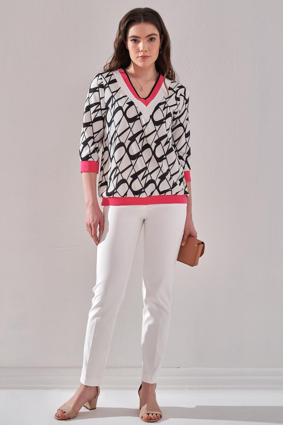 16463-2Y3 ONTEKS BLUZEKRU