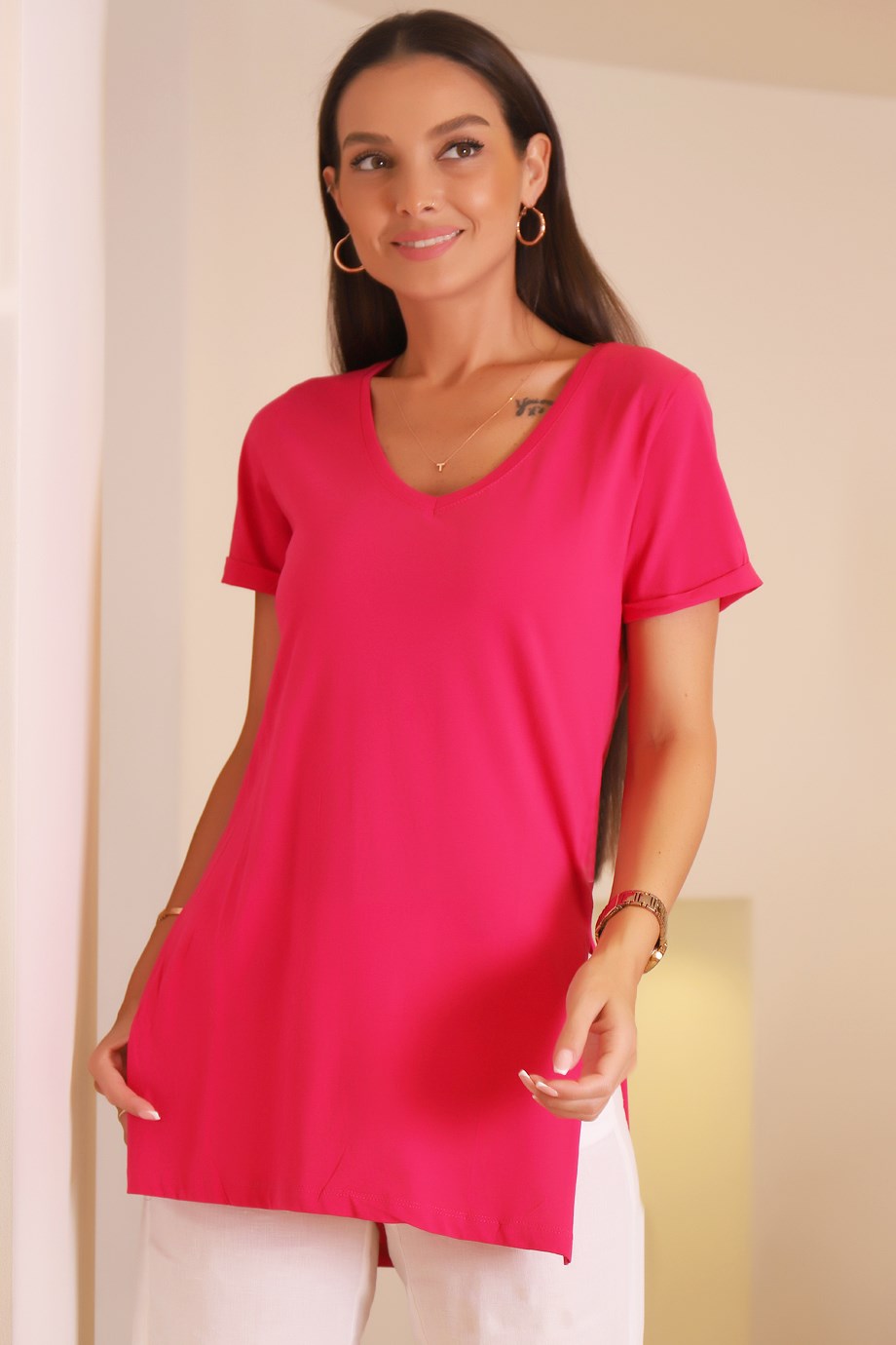 21132-2Y2 BEBE PLUS TSHIRTFUŞYA