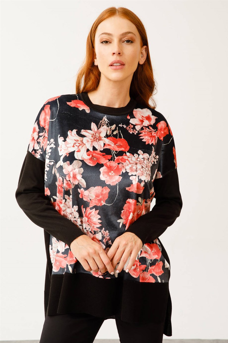 2927-2K3 MUTLU ERTAN BLUZSİYAH