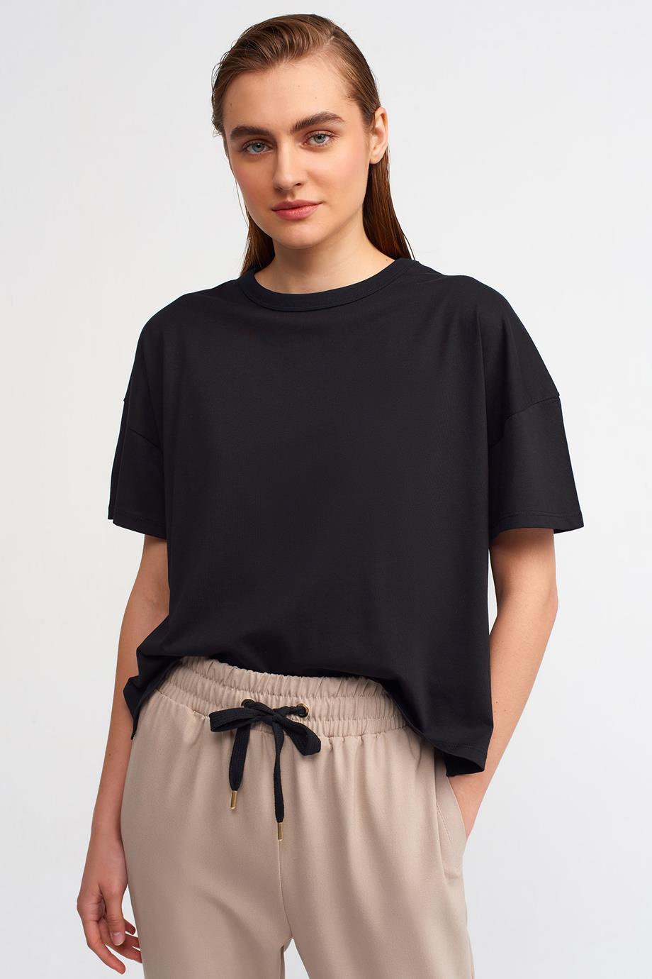 30123-2Y3 DİLVİN TSHIRTSİYAH