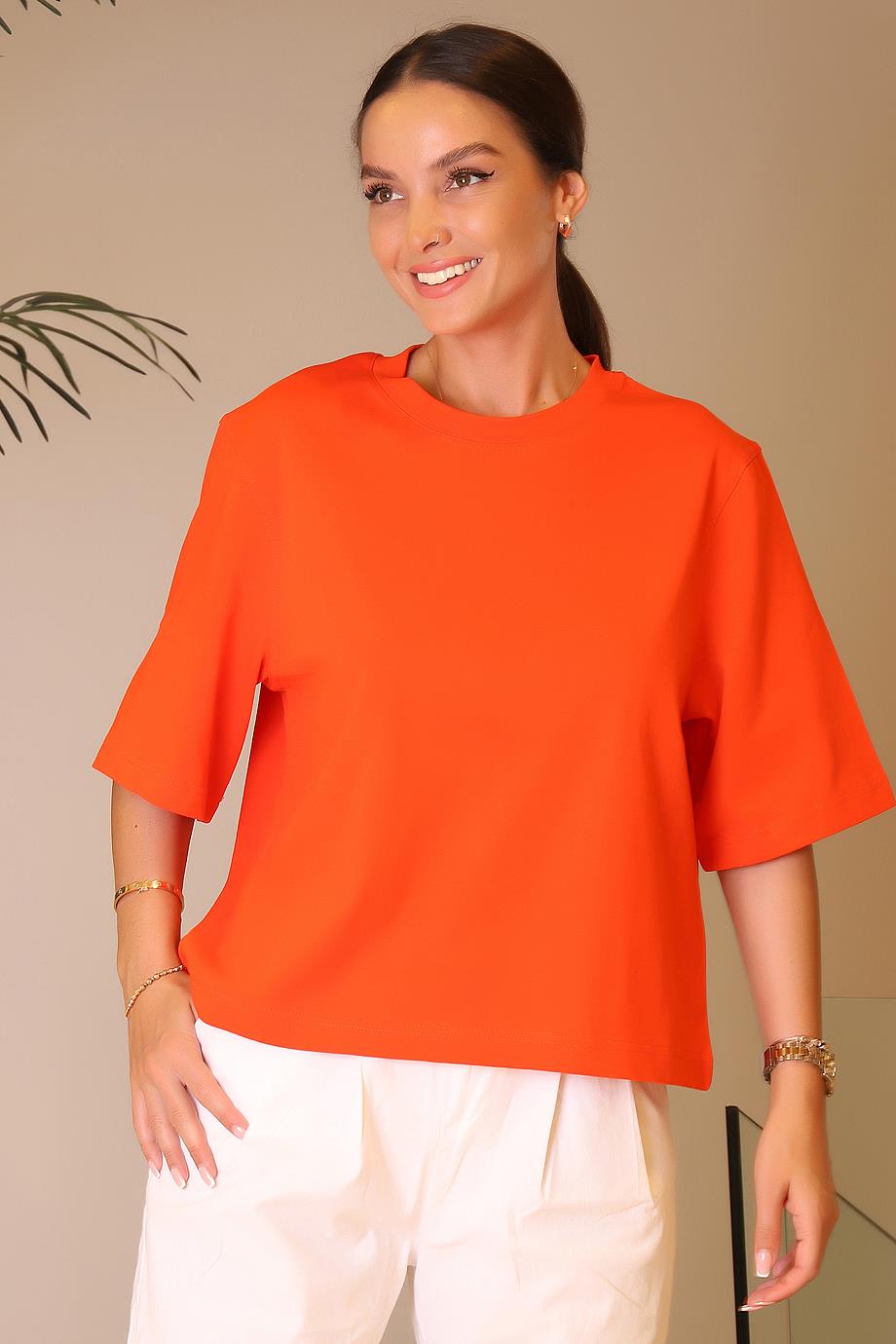 30299-2Y3 DİLVİN TSHIRTKIRMIZI