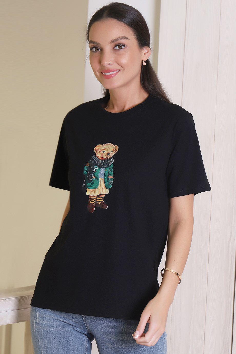 3492-2Y2 ADYES T-SHIRTSİYAH