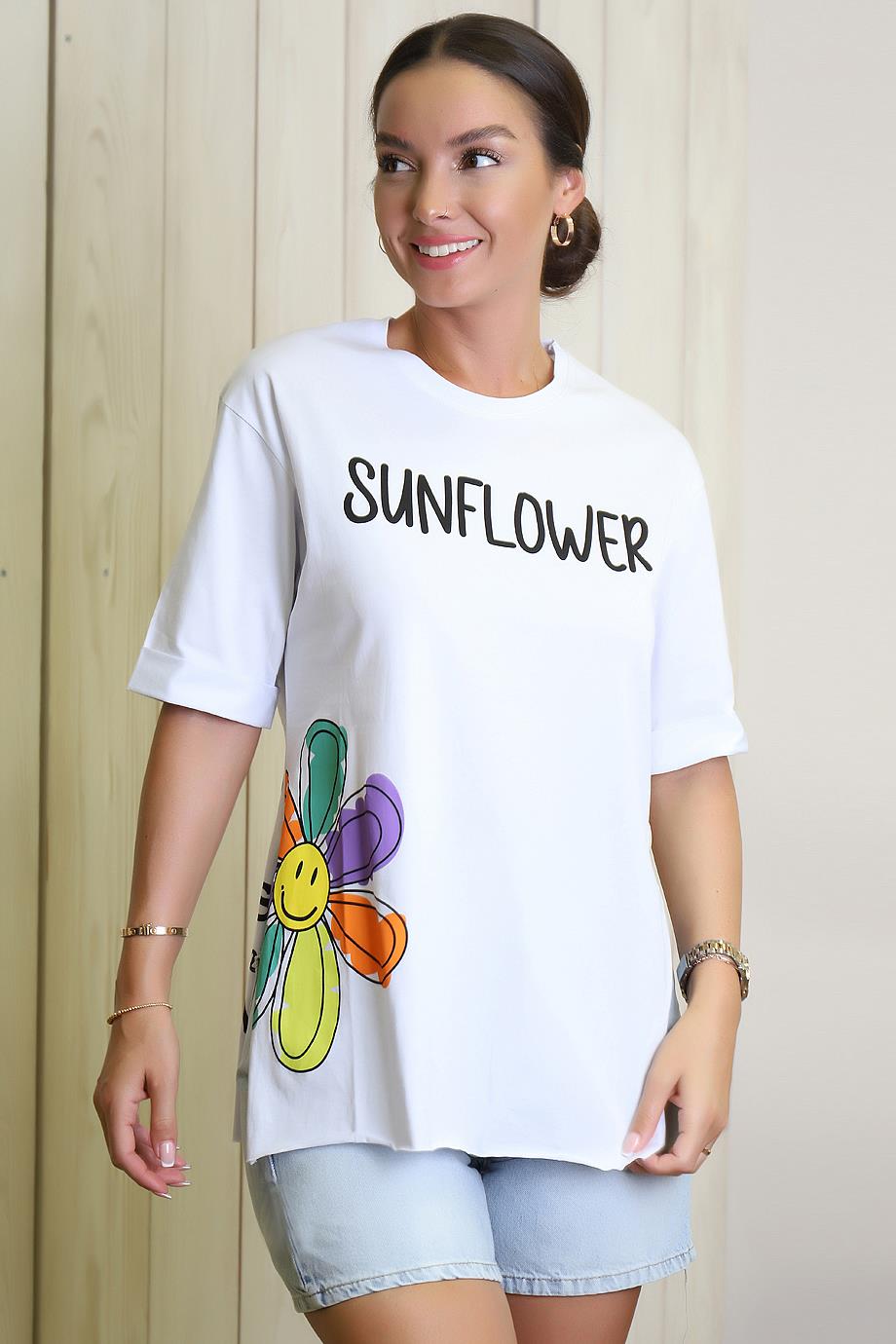 3497-2Y3 ADYES TSHIRTBEYAZ