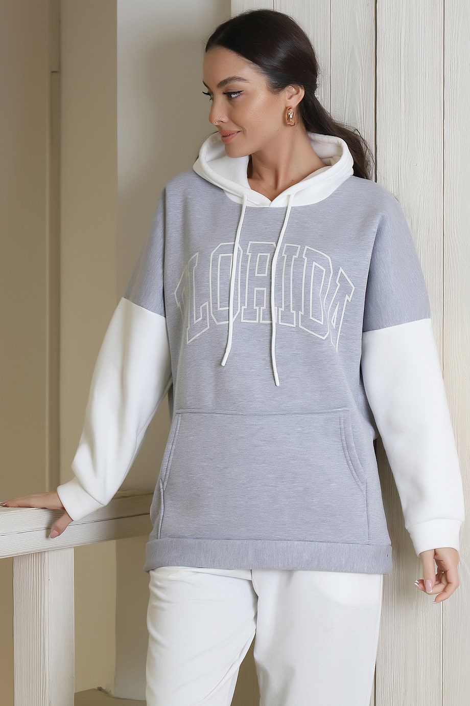3569-2K3 ADYES SWEATGRİ