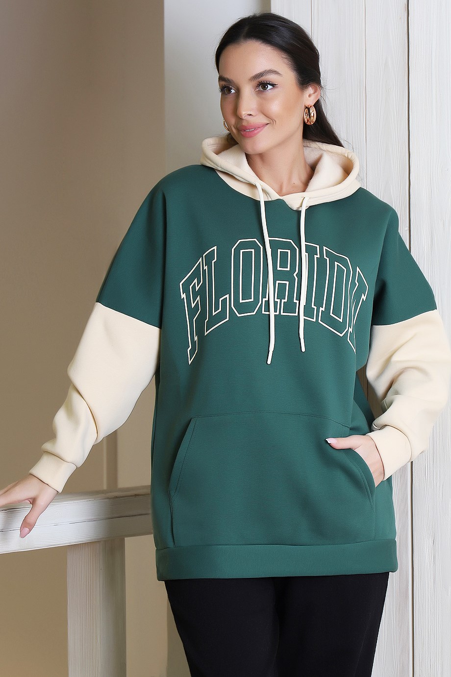 3569-2K3 ADYES SWEATYEŞİL