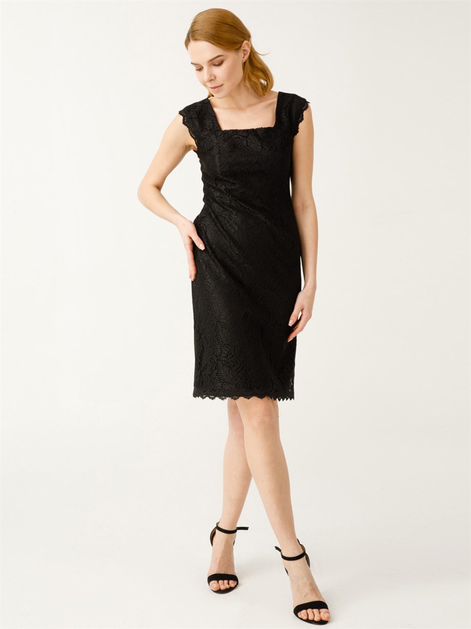 4124-2Y2 EKOL ELBİSESİYAH