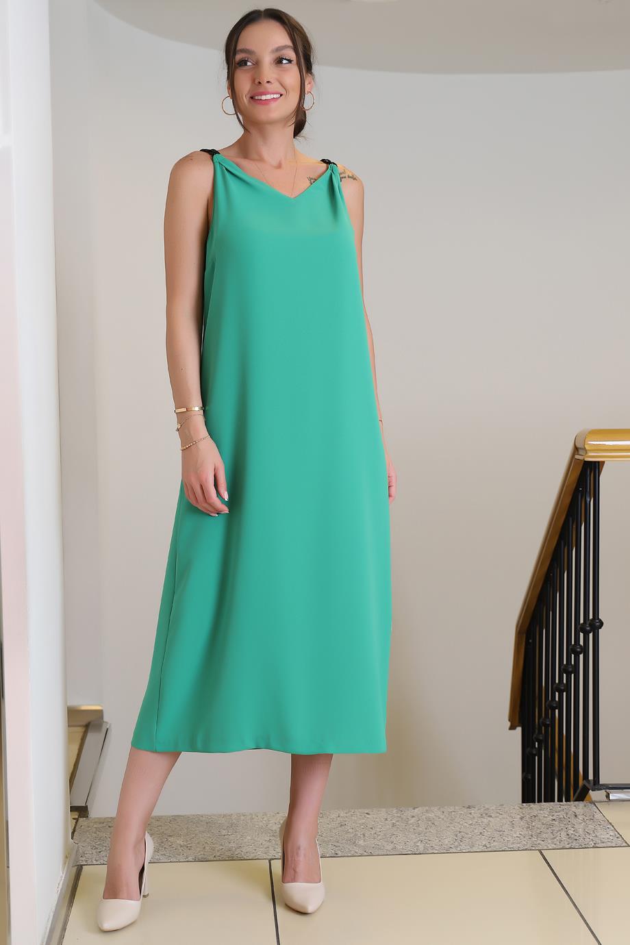 61749-2K3 AYHAN ELBİSEYEŞİL