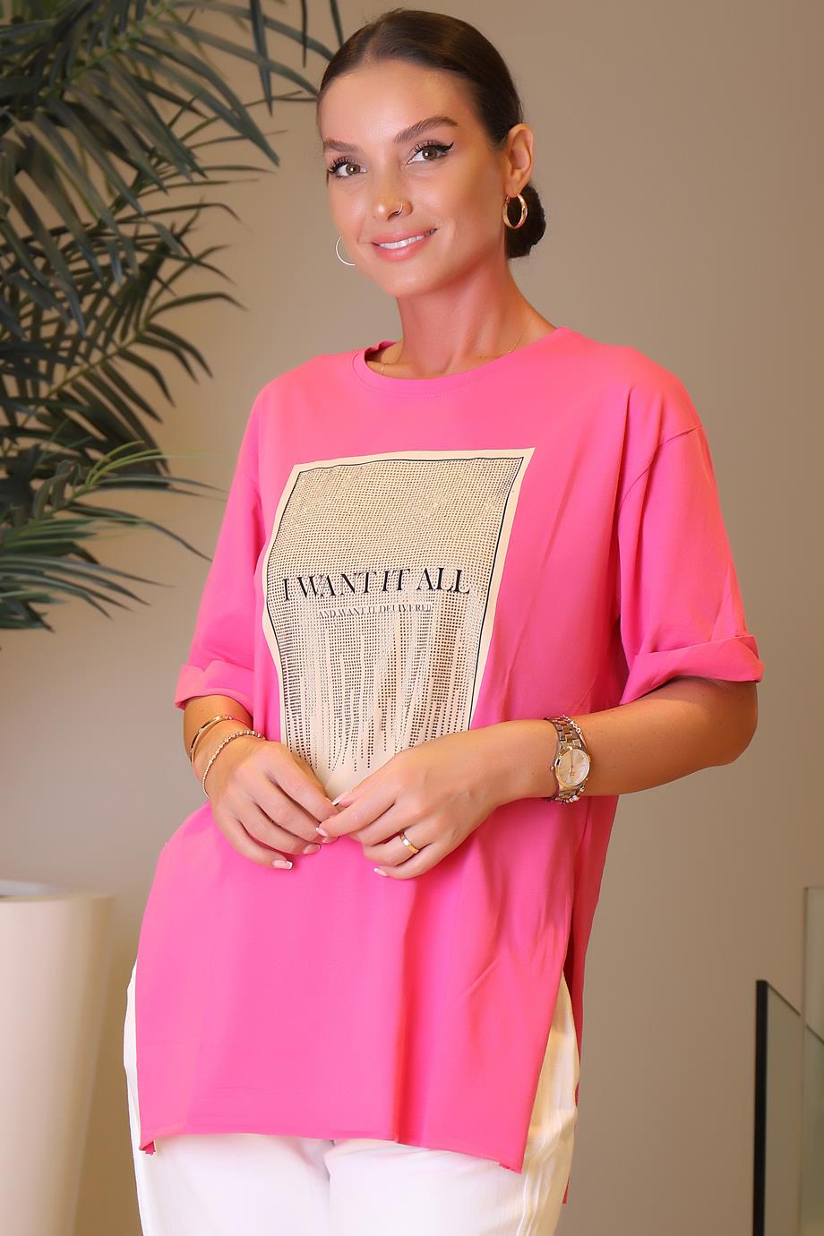 7623-2Y3 MİNT TSHIRTFUŞYA
