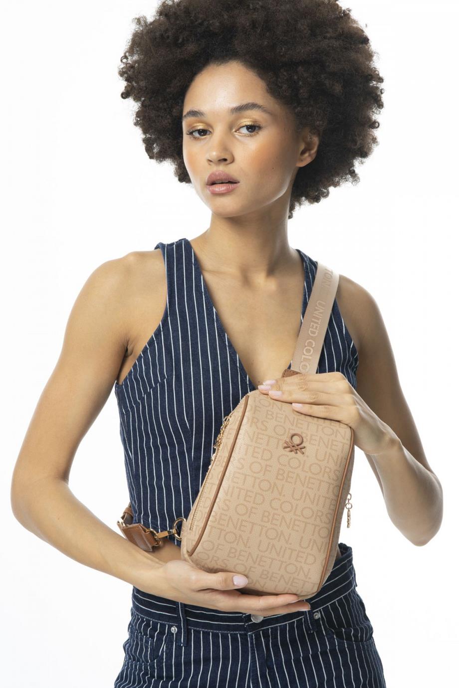 952-2Y3 BENETTON ÇANTAA.CAMEL-CAMEL