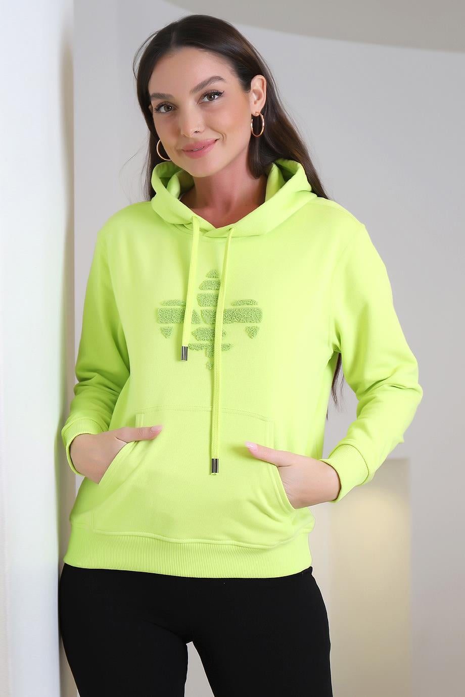 AKOVA-2K3 WUGST SWEATNEON YEŞİL