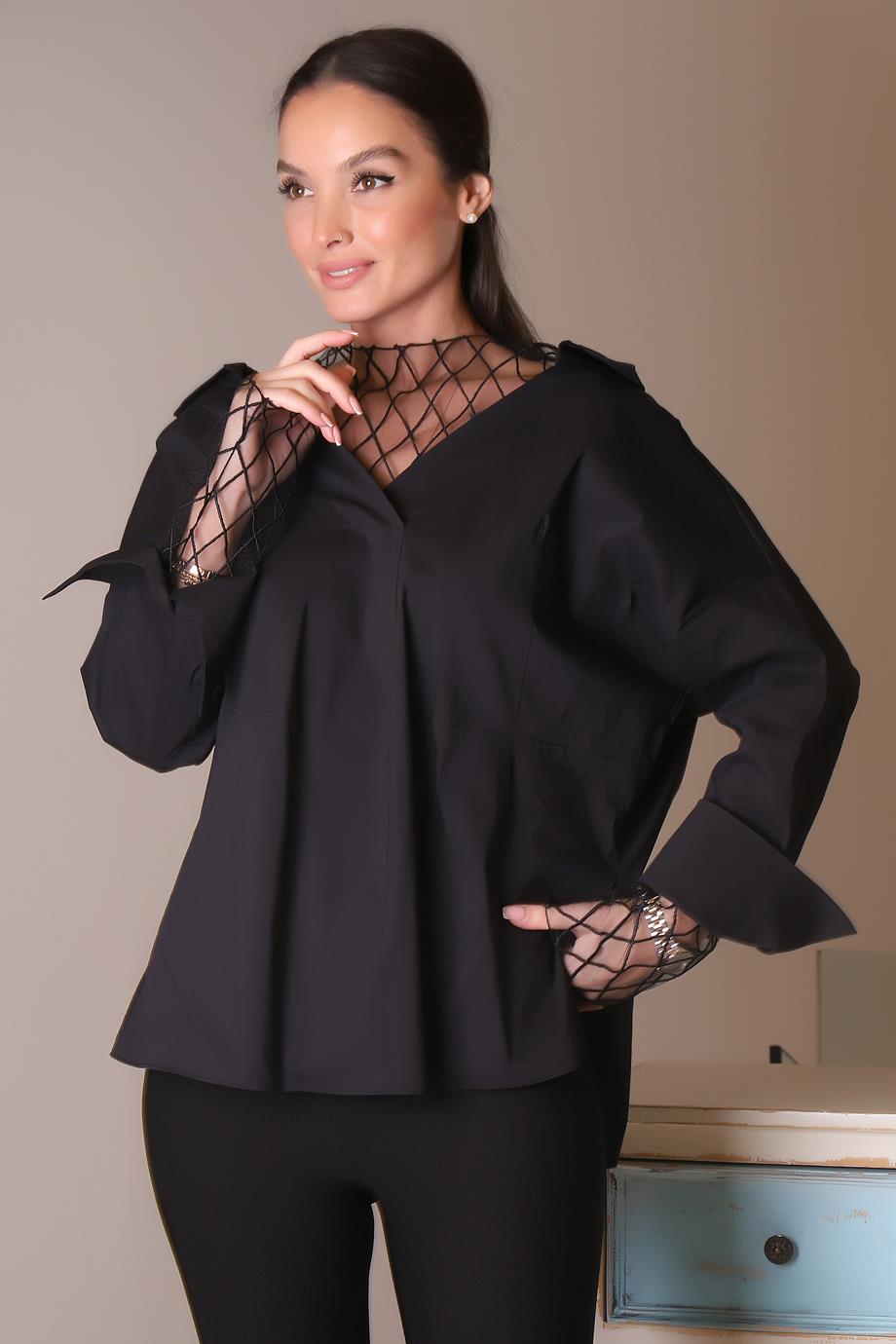 AYHAN50284-2K4 AYHAN GÖMLEKSİYAH