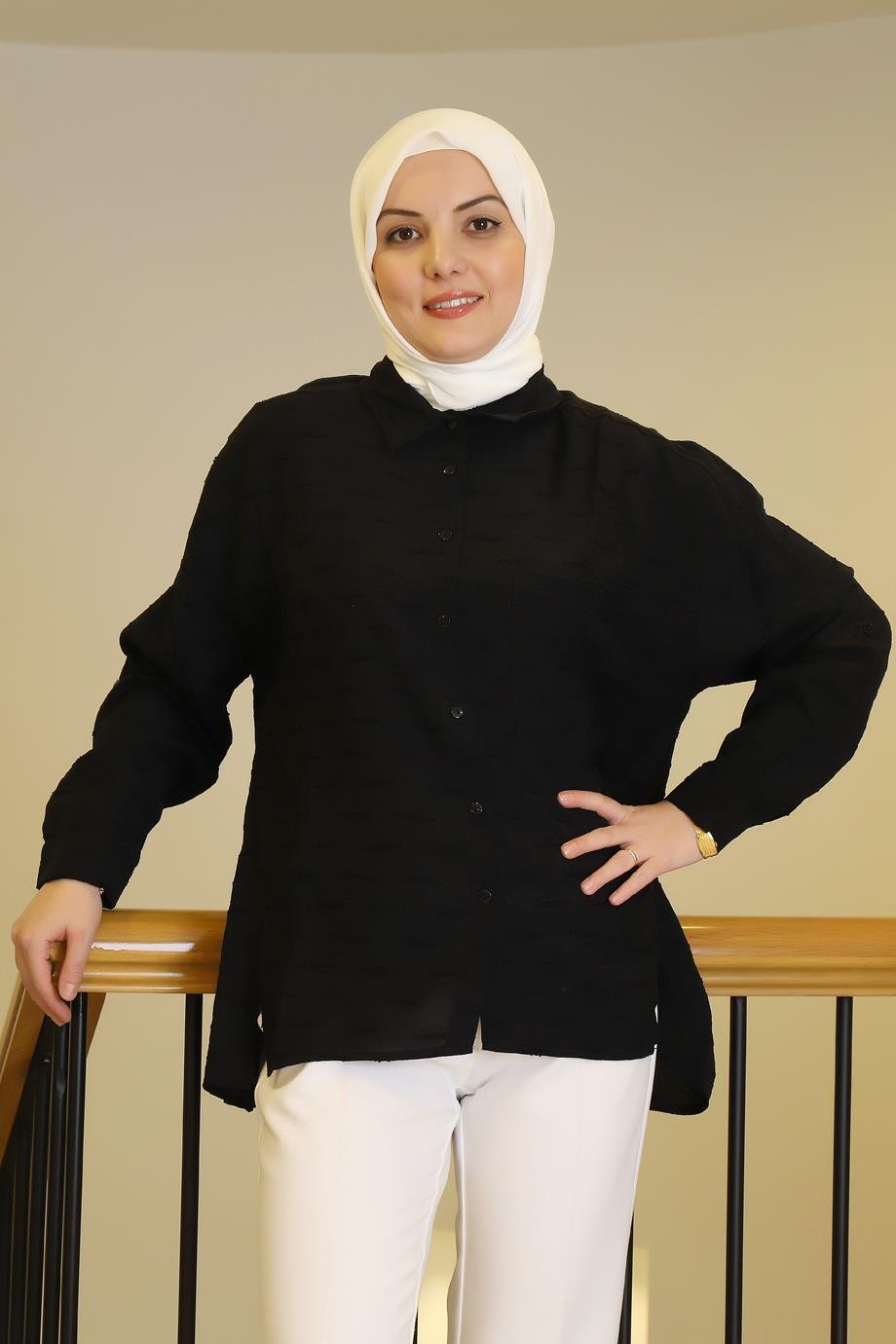 BEBE PLUS29586-2Y5 BEBE PLUS GÖMLEKSİYAH