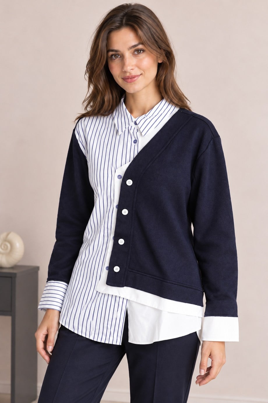 BEBE PLUS30507-2K7 BEBE PLUS GÖMLEK-LACİ LACİ
