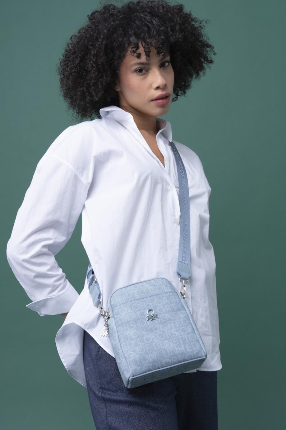 BENETTON-ST DERİ1294-2Y4 BENETTON ÇANTAMAVİ