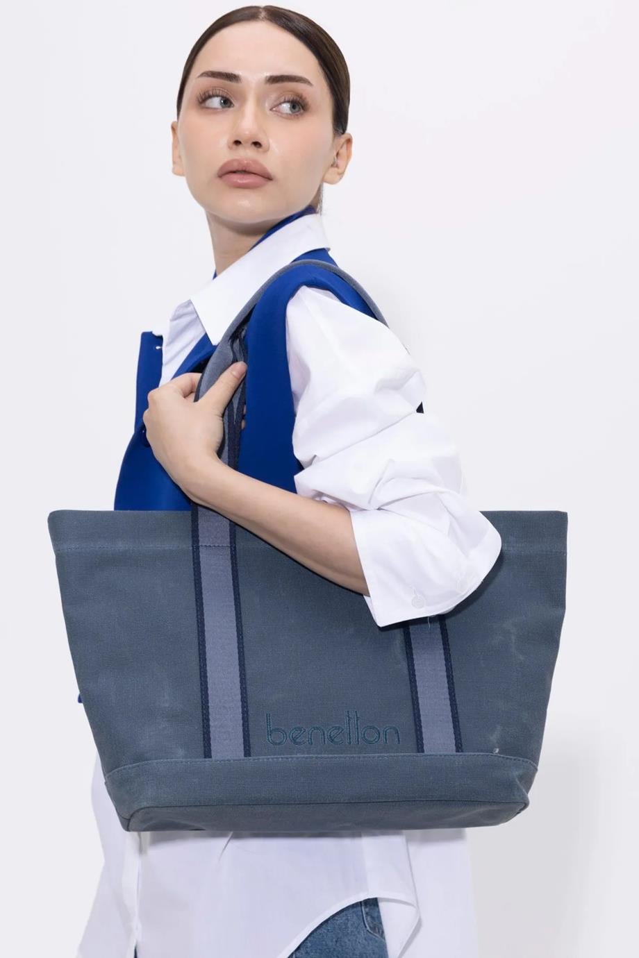 BENETTON-ST DERİ1411-2K5 BENETTON ÇANTALACİ