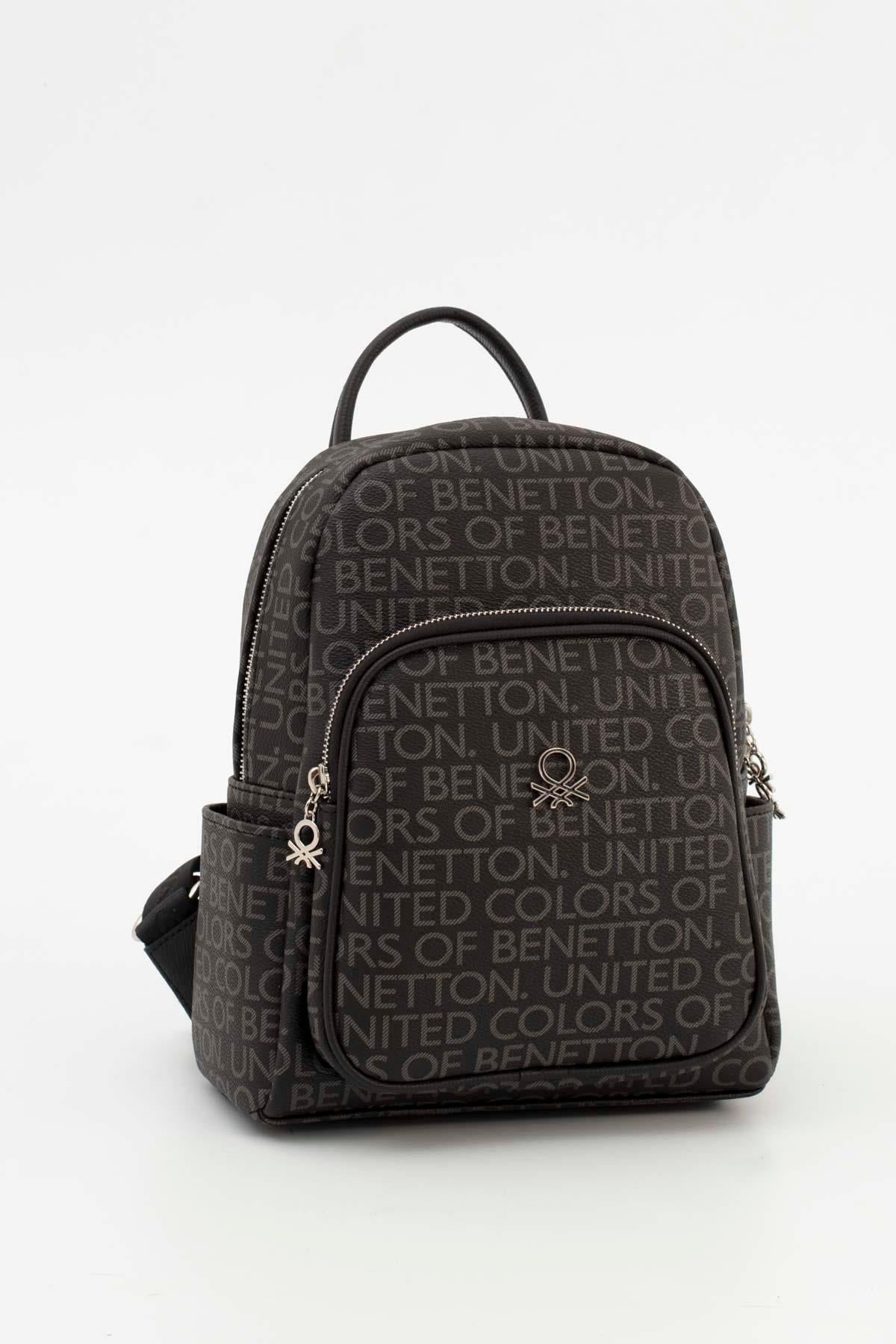 BENETTON-ST DERİ1645-2K6 BENETTON ÇANTASİYAH