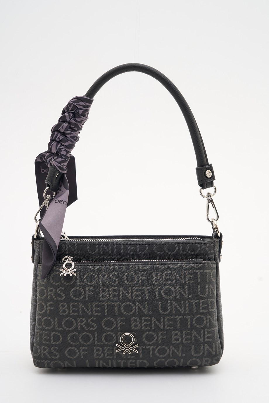 BENETTON-ST DERİ1898-2K7 BENETTON ÇANTA-SİYAH