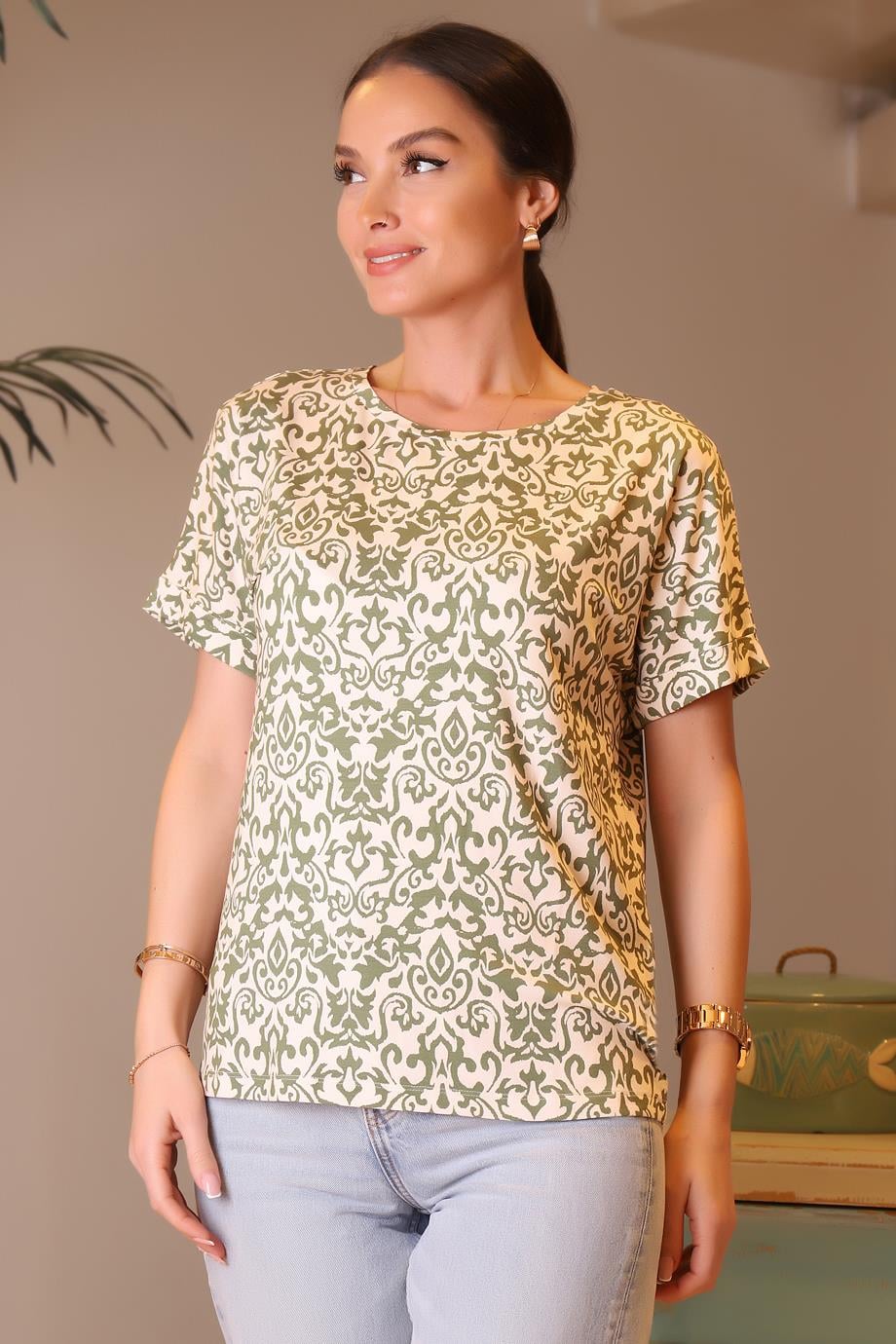 CAMELİA027-2Y4 ELLA CAMELIA BLUZHAKİ