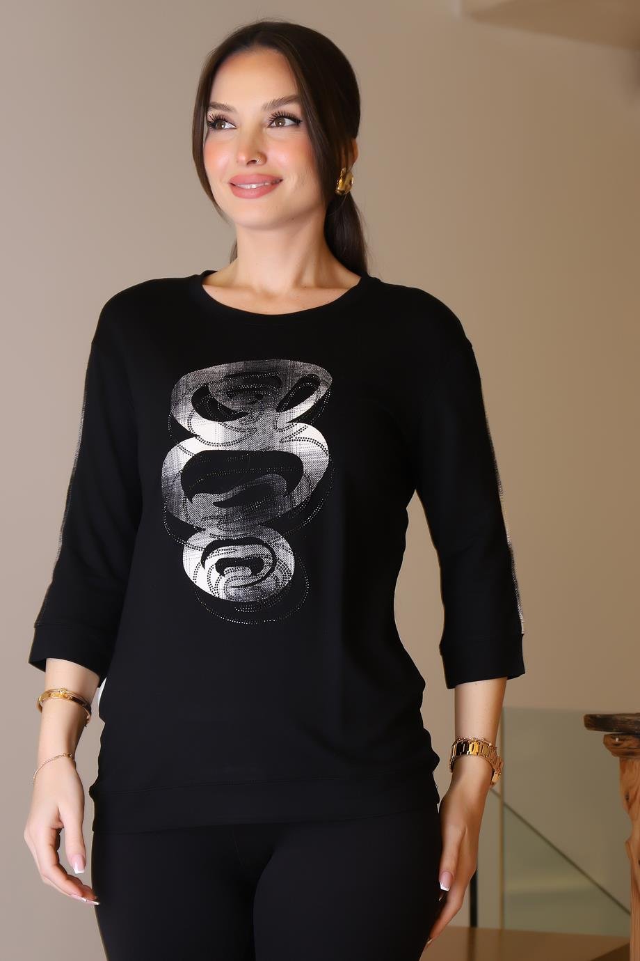 DAİDO00725-2K5 DAİDO T-SHIRTSİYAH