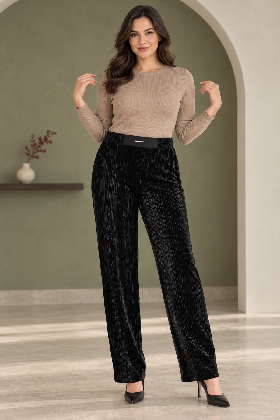 DE WHİTES21715-2K7 DE WHİTE'S PANTOLON-SİYAH