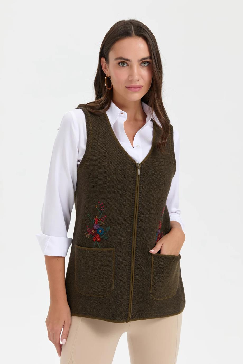 DESEN24001-VY-2K5 DESEN YELEKA.YEŞİL