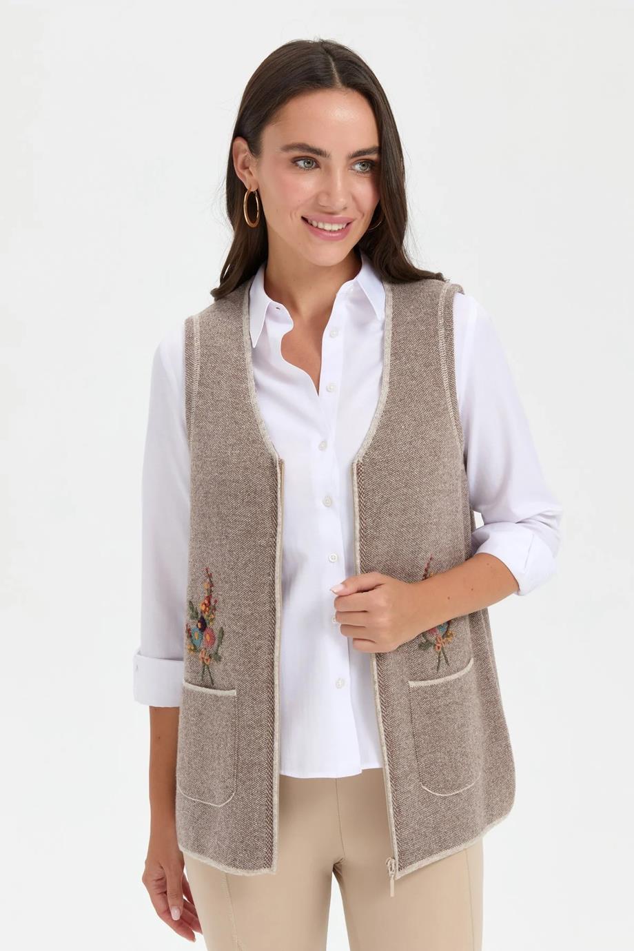 DESEN24001-VY-2K5 DESEN YELEKV.BEJ