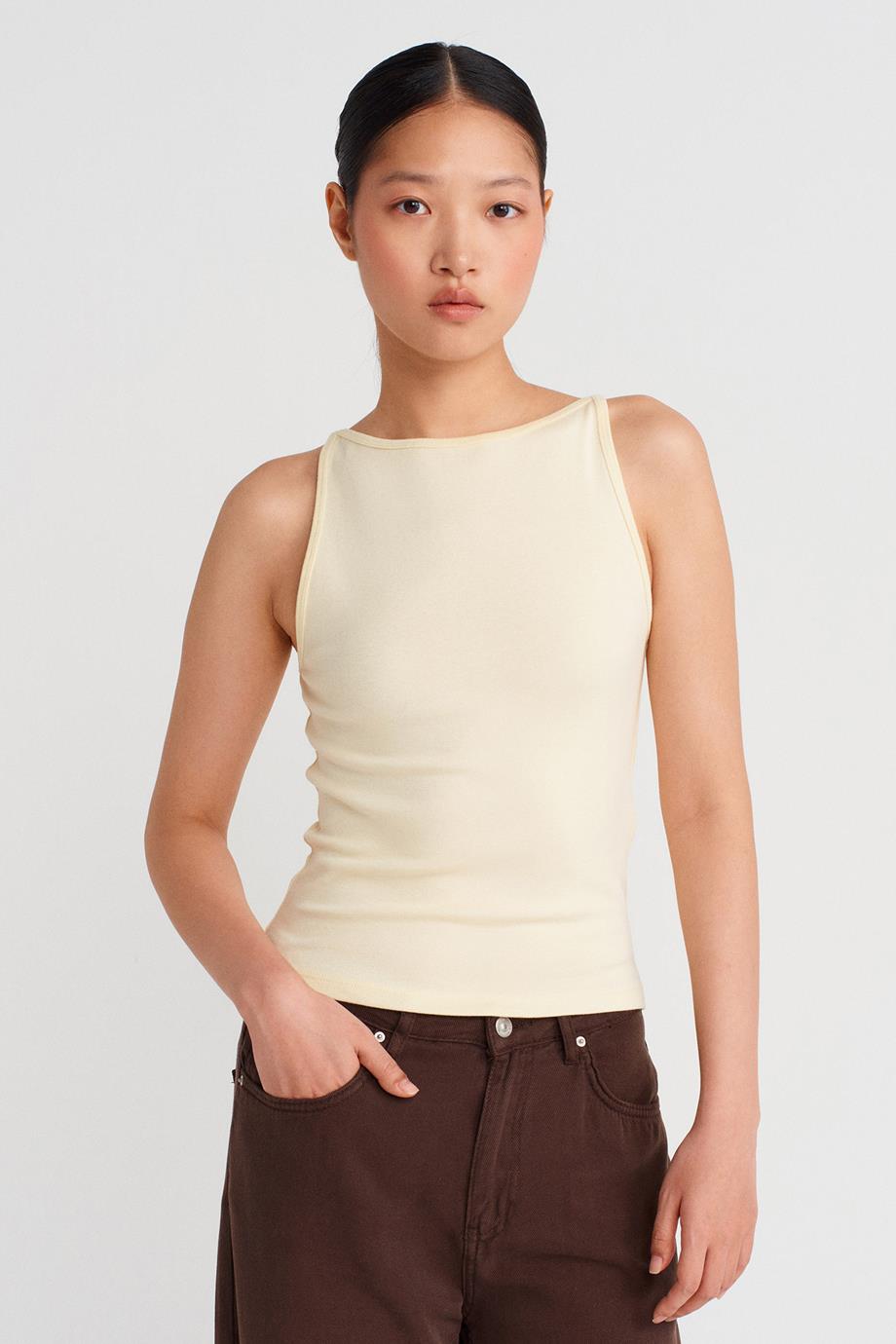 DİLVİN21048-2Y6 DİLVİN TOP-A.SARI