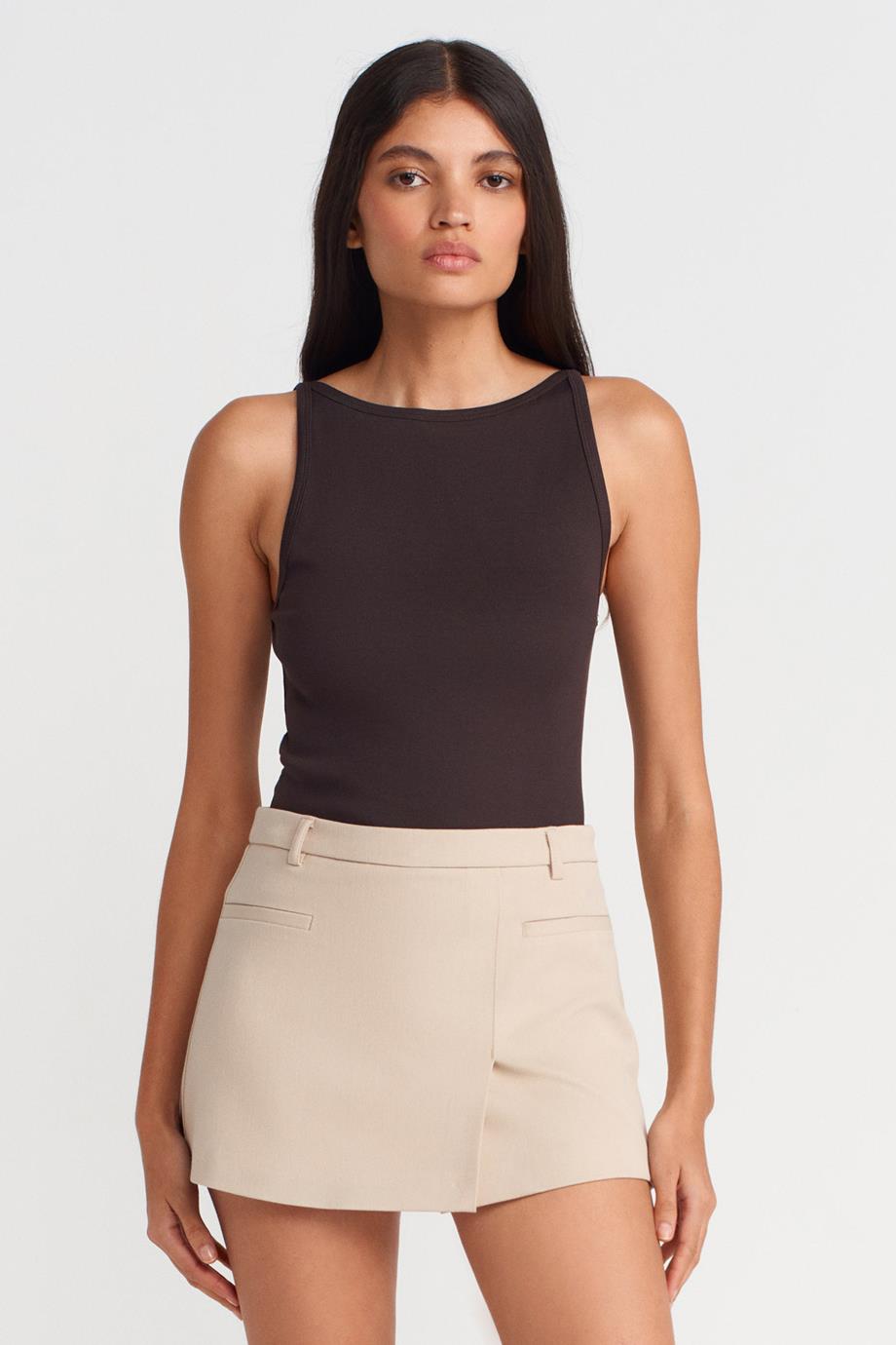 DİLVİN21048-2Y6 DİLVİN TOP-K.KAHVE