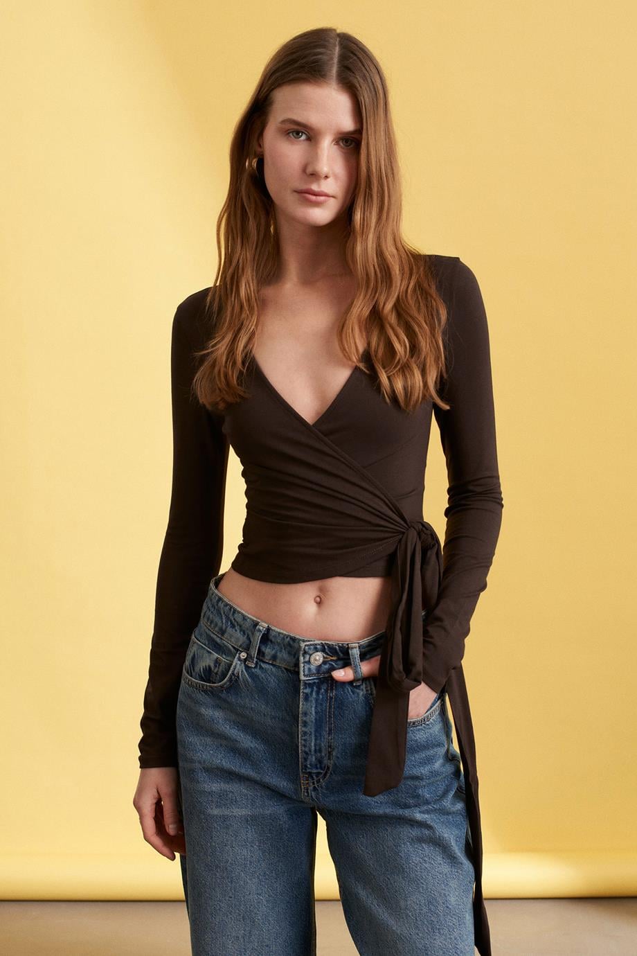 DİLVİN32645-2Y6 DİLVİN TOP-K.KAHVE