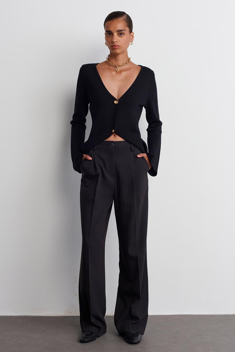 DİLVİN71543-2K5 DİLVİN PANTOLONSİYAH