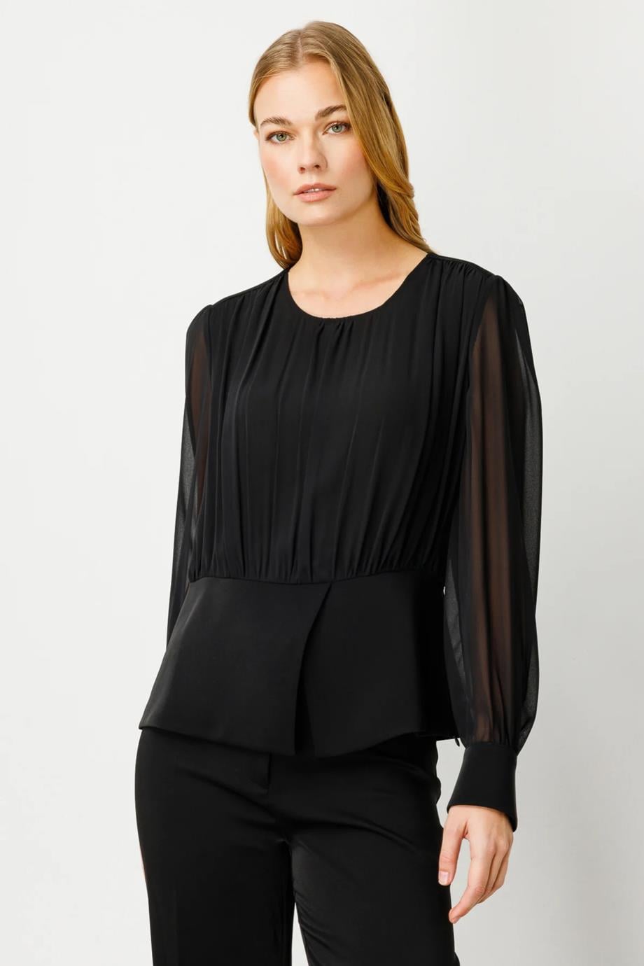 EKOL1182-2Y4 EKOL BLUZSİYAH