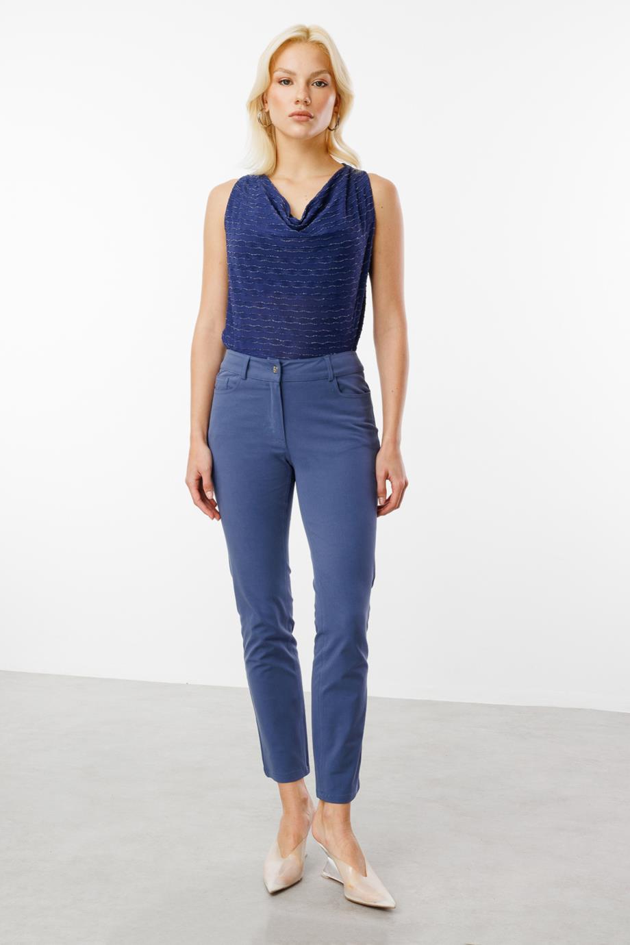 EKOL2050-2Y5 EKOL PANTOLONİNDİGO