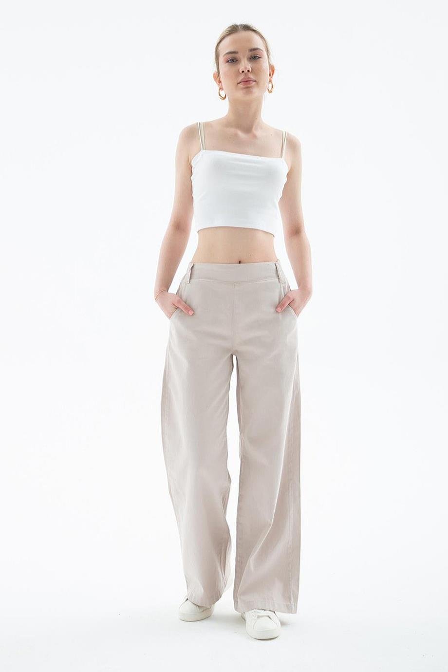 FASHİON FRİENDS0042-2Y5 F.FRIENDS PANTOLONBEJ