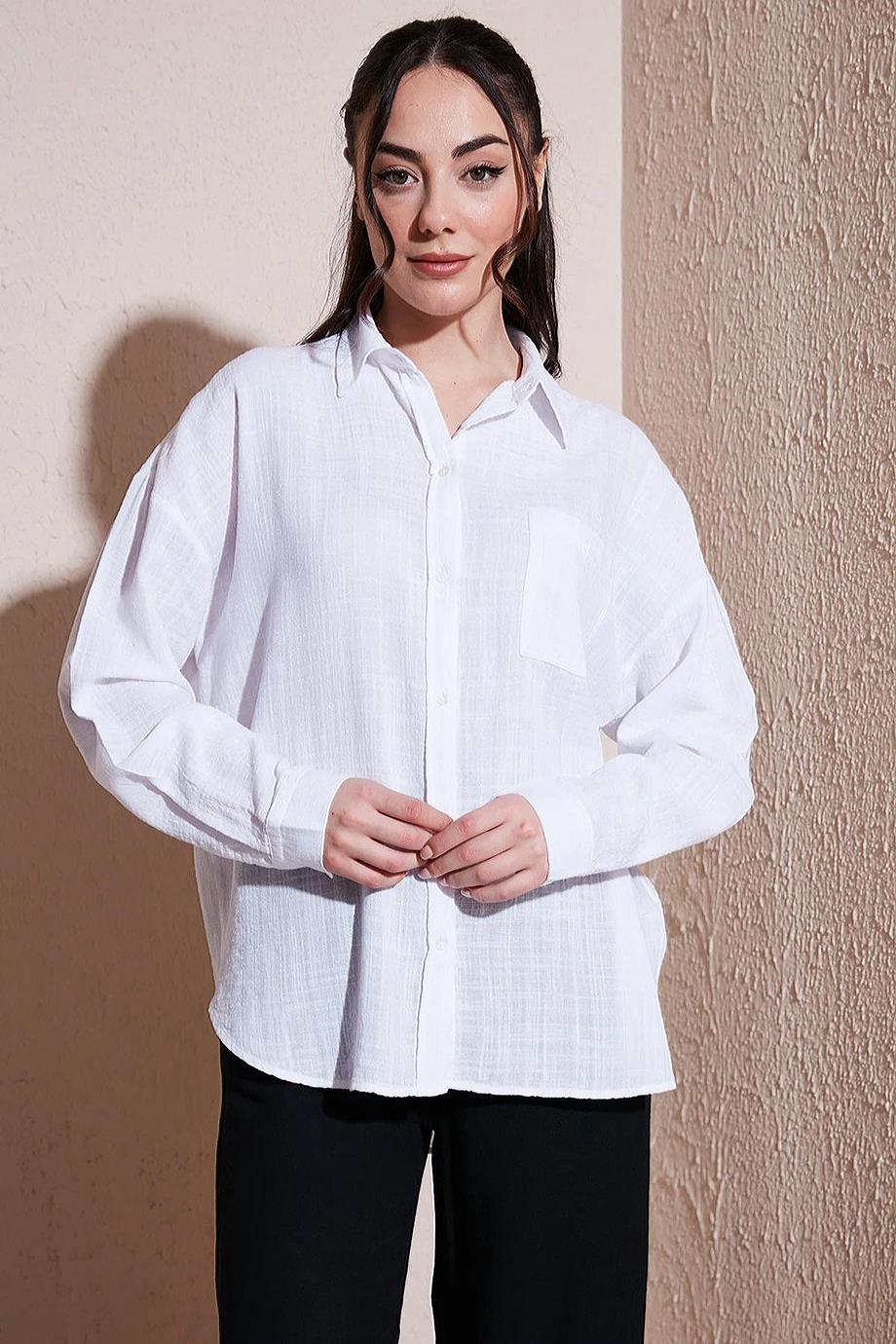 FASHİON FRİENDS0245-2Y5 F.FRIENDS GÖMLEKBEYAZ