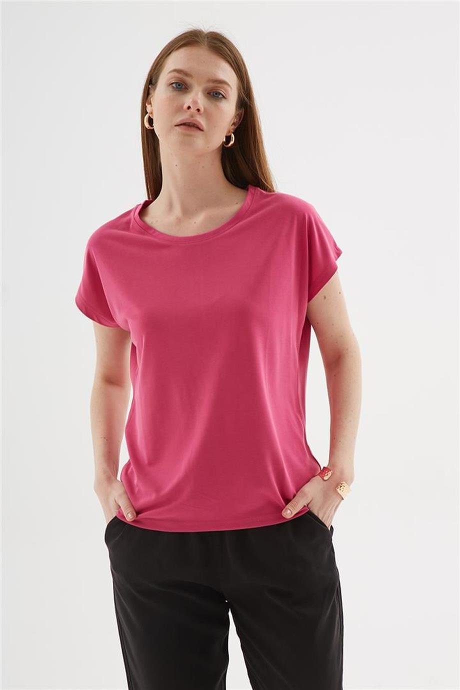 FASHİON FRİENDS0374-2Y5 F.FRIENDS BLUZFUŞYA