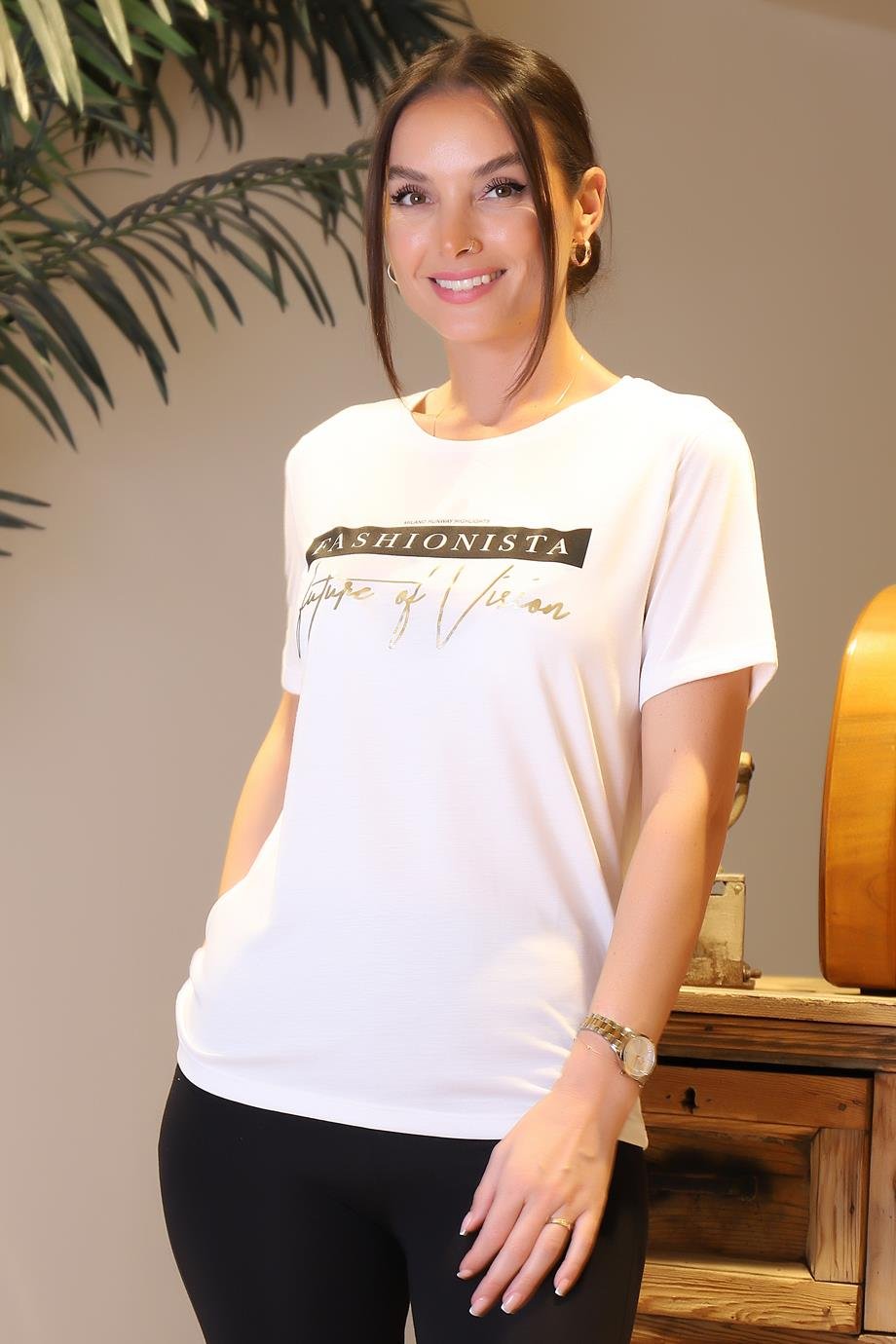 FASHİON FRİENDS0716-2Y4 F.FRIENDS TSHIRTBEYAZ