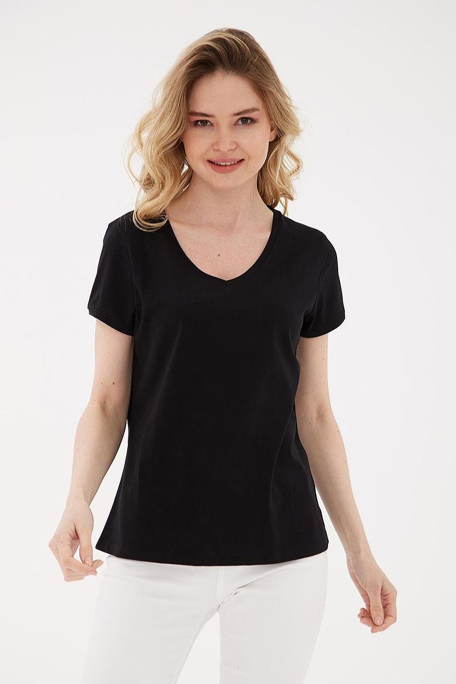 FASHİON FRİENDS0932-2Y5 F.FRIENDS T-SHIRTSİYAH