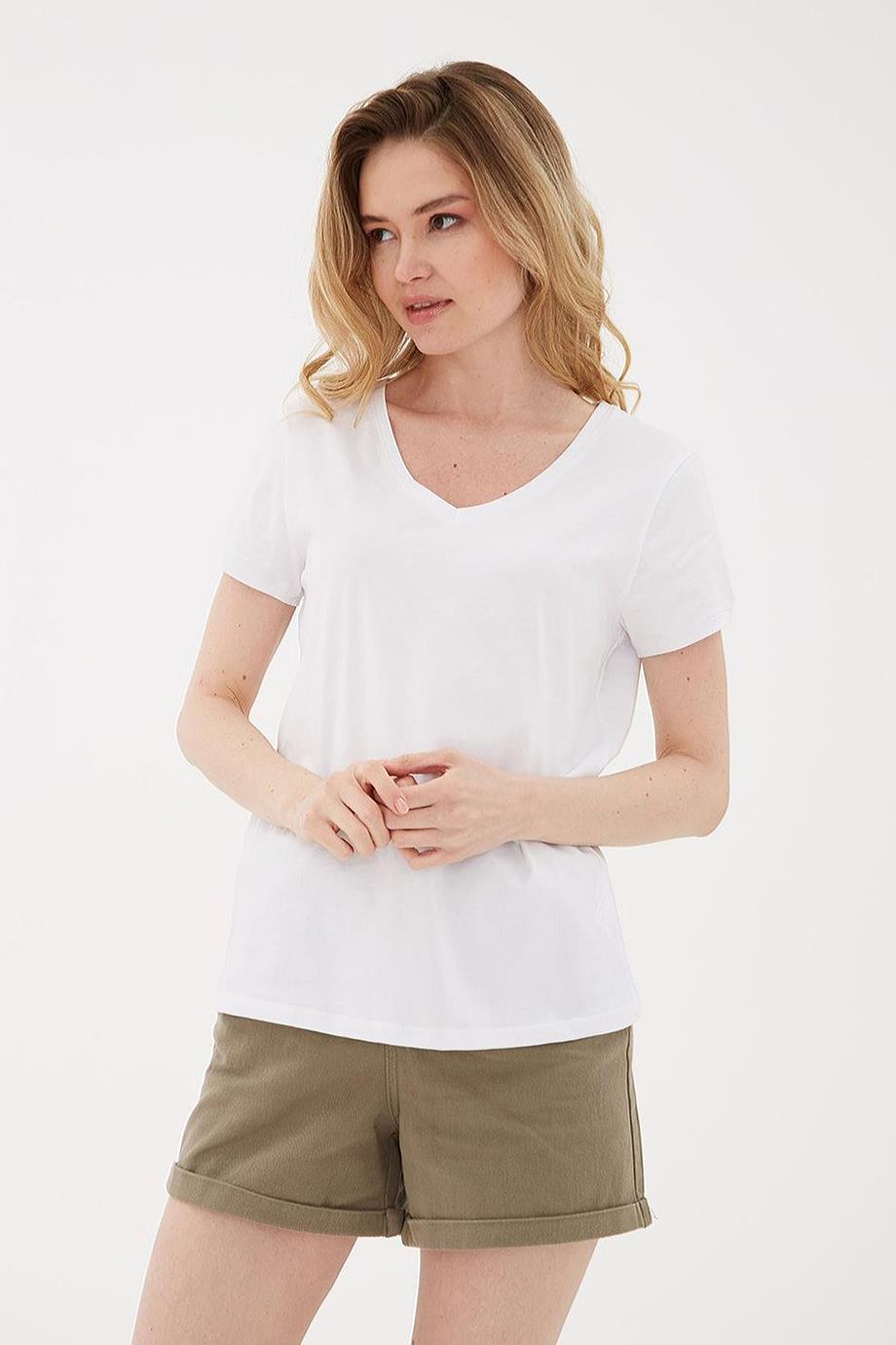 FASHİON FRİENDS0932-2Y5 F.FRIENDS T-SHIRTBEYAZ