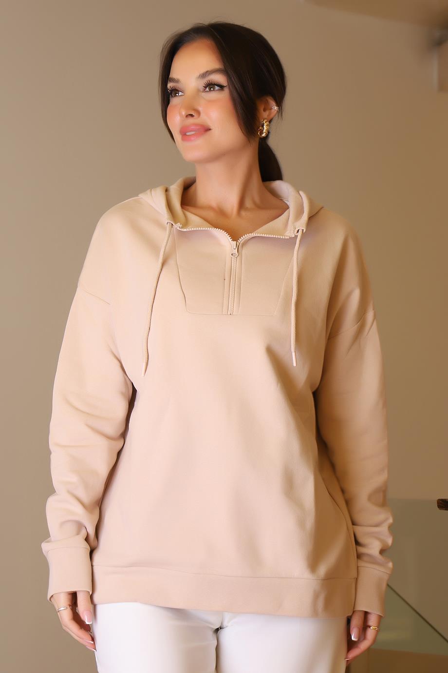 IND ZENTONİ 2K52052-2K5 ZENTONİ SWEAT+K.PUDRA