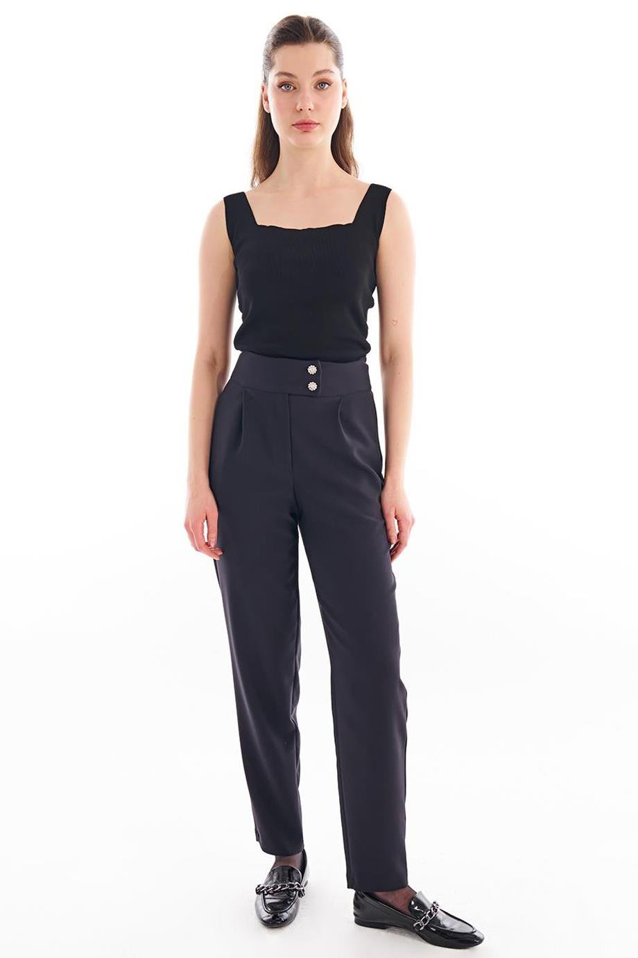 KAYRA19013-2Y4 KAYRA PANTOLONSİYAH