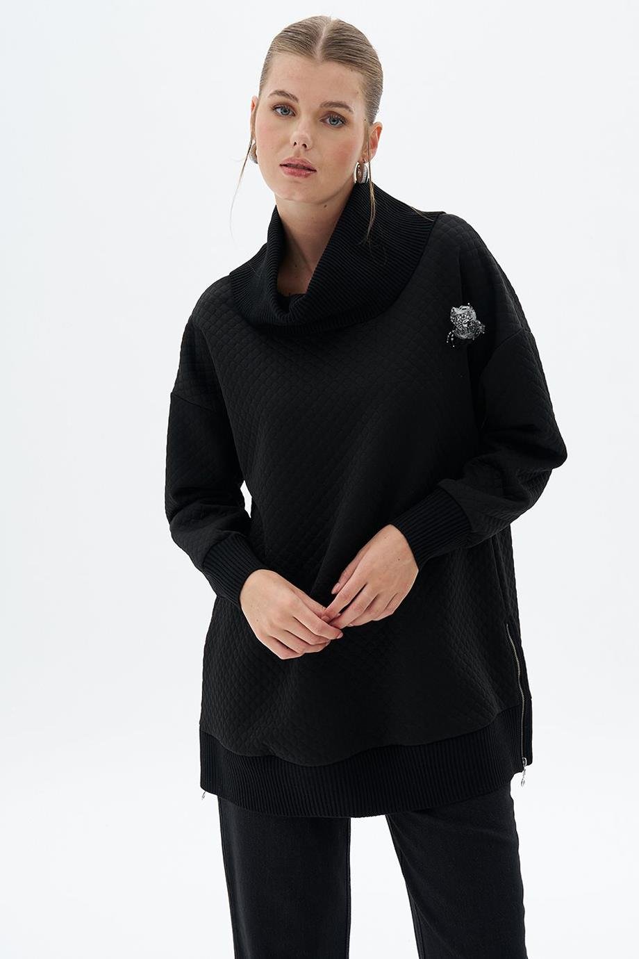 KAYRA31007-2K5 KAYRA SWEATSİYAH