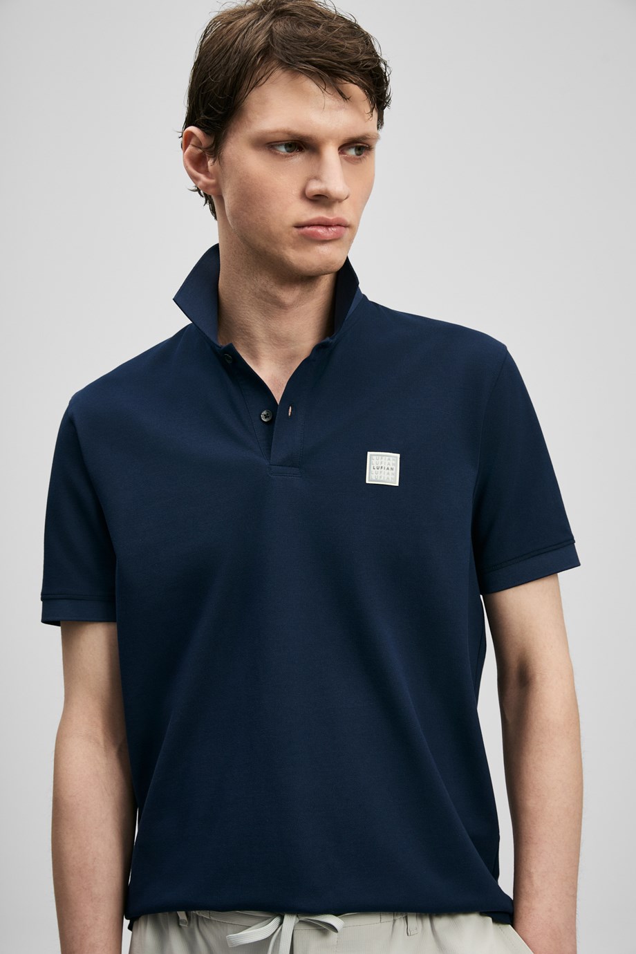 LUFİAN ERKEK111040233 CARTER-2Y6 LUFIAN T-SHIRT-LACİVERT