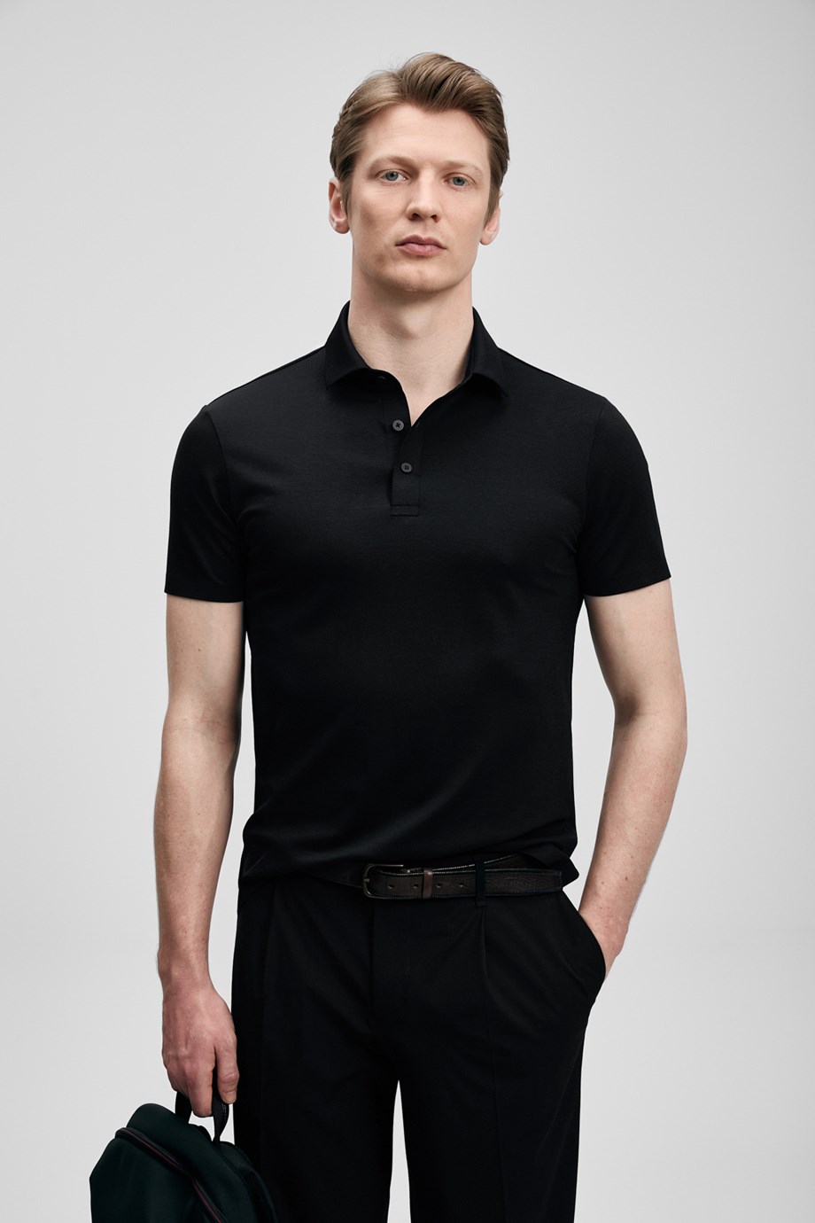 LUFİAN ERKEK111040241 JAXON-2Y6 LUFIAN T-SHIRT-SİYAH
